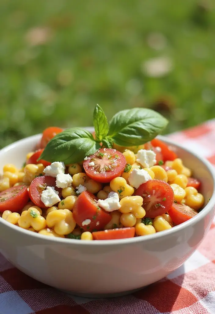 Juicy Sweet Corn Recipes: Grilled, Boiled, and Salads - 7. Corn and Tomato Salad with Feta