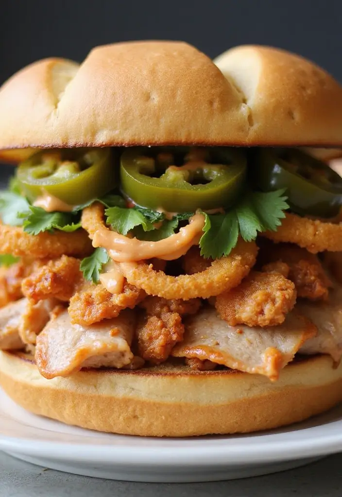 Layered Turkey Sandwich Recipes: Deli-Style Lunches - 4. Spicy Turkey Chipotle Sandwich