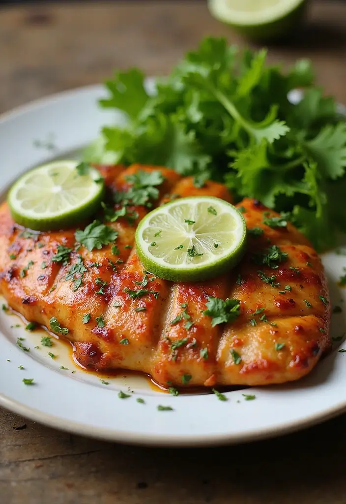 Lean High Protein Low Calorie Recipes: Fitness-Focused Meals - 1. Spicy Grilled Chicken Breast