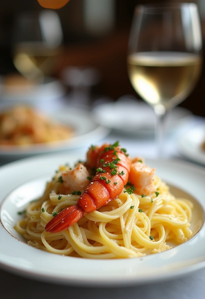 Luxurious Creamy Pasta Recipes: Indulgent Sauces for Any Noodle - 3. Lobster Alfredo