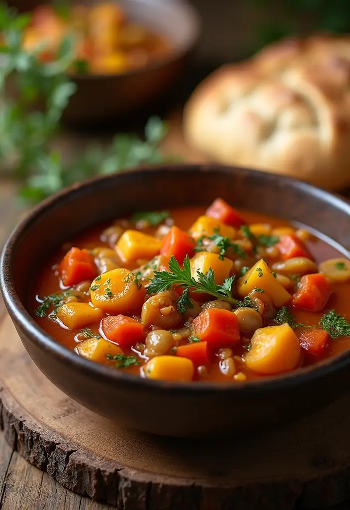 Minimalist Easy Crockpot Recipes with Few Ingredients: Set and Forget - 3. Hearty Vegetable Stew