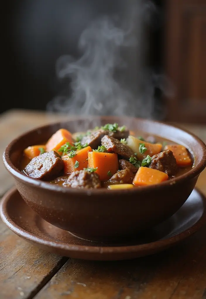 Minimalist Easy Crockpot Recipes with Few Ingredients: Set and Forget - 7. Simple Beef Stew