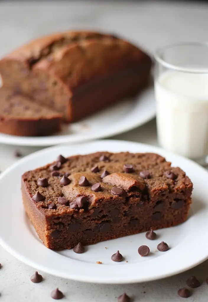 No-Fuss Quick Bread Recipes: Bake Fresh Loaves in Under an Hour - 8. Chocolate Chip Quick Bread
