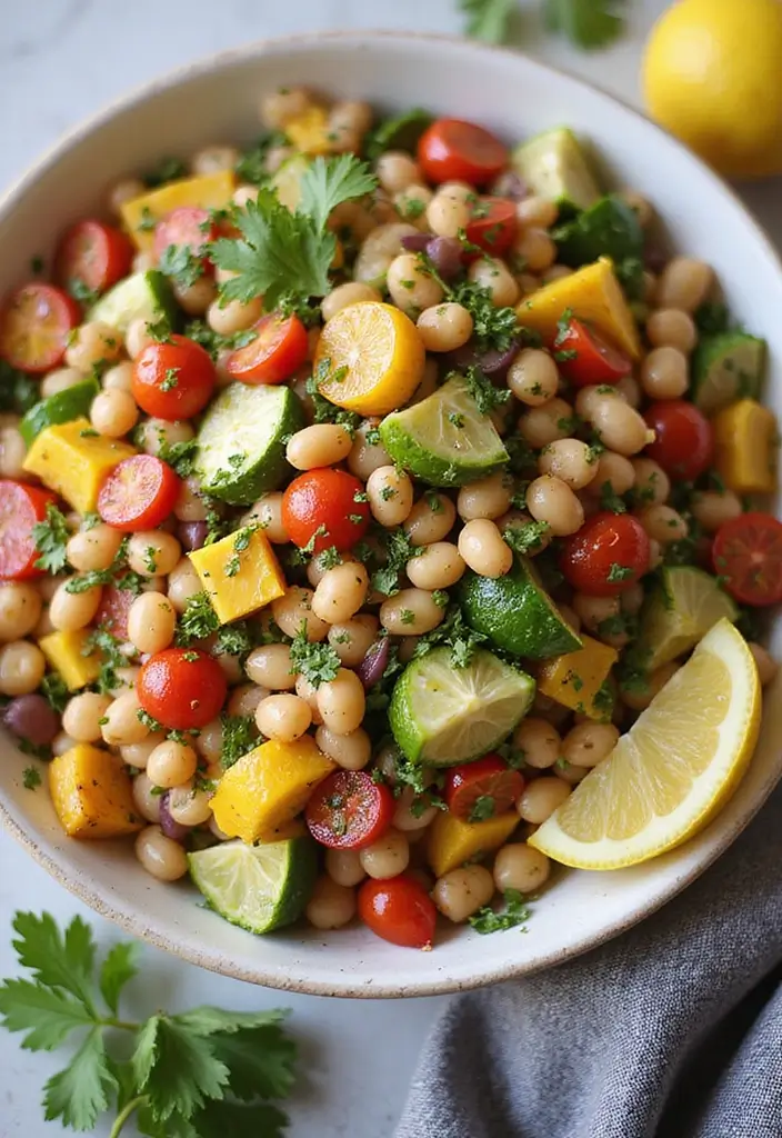 Nutty Garbanzo Bean Recipes: Salads, Hummus, and More - 1. Mediterranean Garbanzo Bean Salad