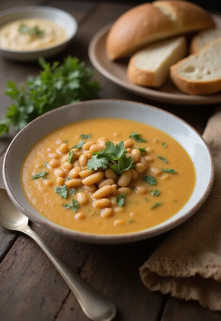 Nutty Garbanzo Bean Recipes: Salads, Hummus, and More - 7. Creamy Garbanzo Bean Soup