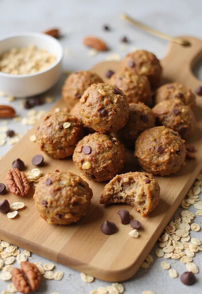 Nutty Garbanzo Bean Recipes: Salads, Hummus, and More - 9. Nutty Garbanzo Bean Energy Bites