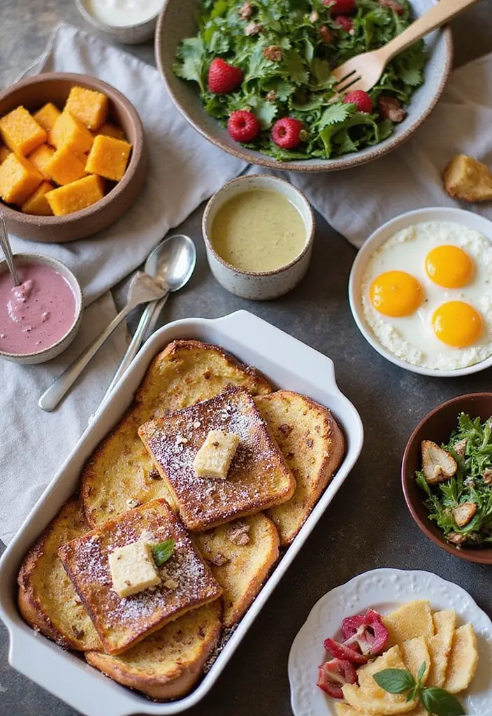 Overnight French Toast Casserole: An Easy Make-Ahead Breakfast - Brunch Ideas to Pair