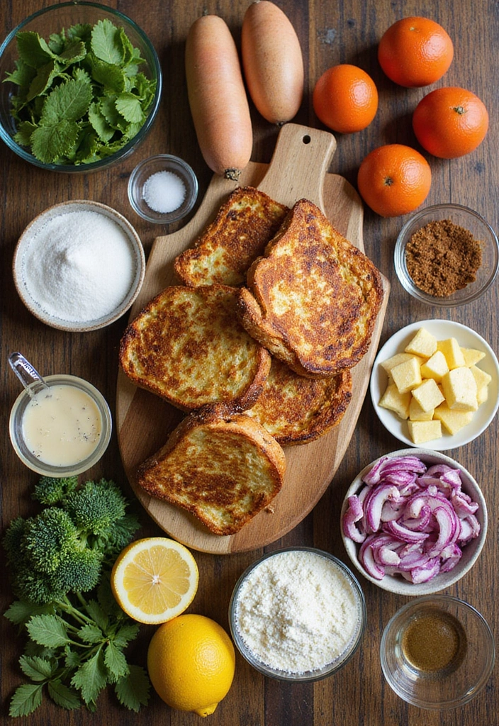 Overnight French Toast Casserole: An Easy Make-Ahead Breakfast - Nutritious Ingredients List