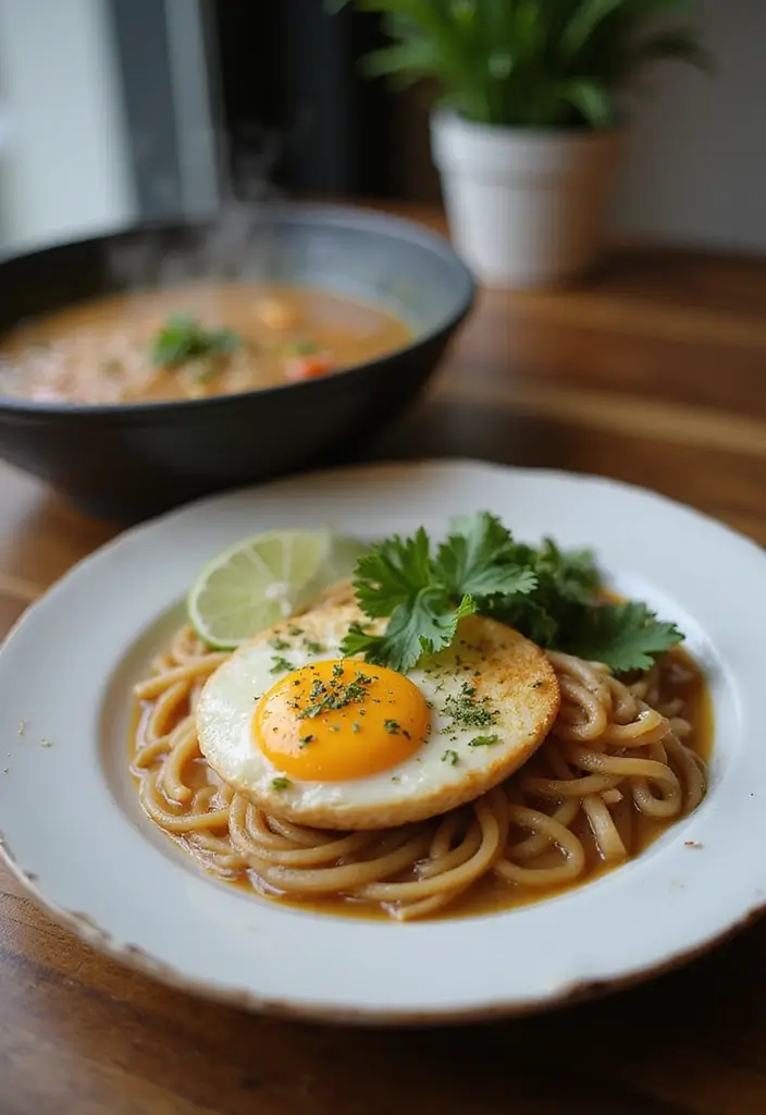 Perfect Ramen Egg Recipe: Soft-Boiled Marinated Delights - 5. Herbal Infusion Ramen Egg