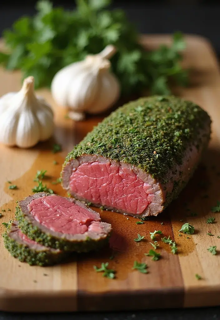 Premium Beef Tenderloin Recipes: Elegant Roasts for Special Occasions - 1. Herb-Crusted Beef Tenderloin