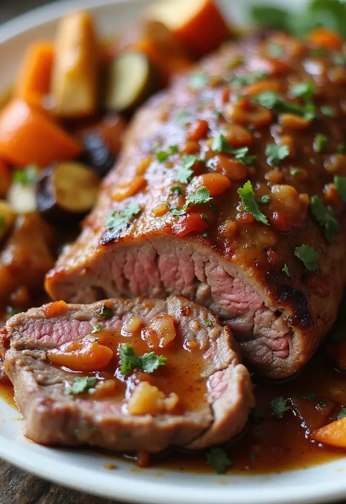 Premium Beef Tenderloin Recipes: Elegant Roasts for Special Occasions - 8. Citrus-Glazed Beef Tenderloin