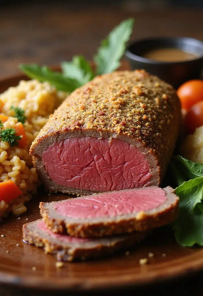 Premium Beef Tenderloin Recipes: Elegant Roasts for Special Occasions - 9. Parmesan-Crusted Beef Tenderloin