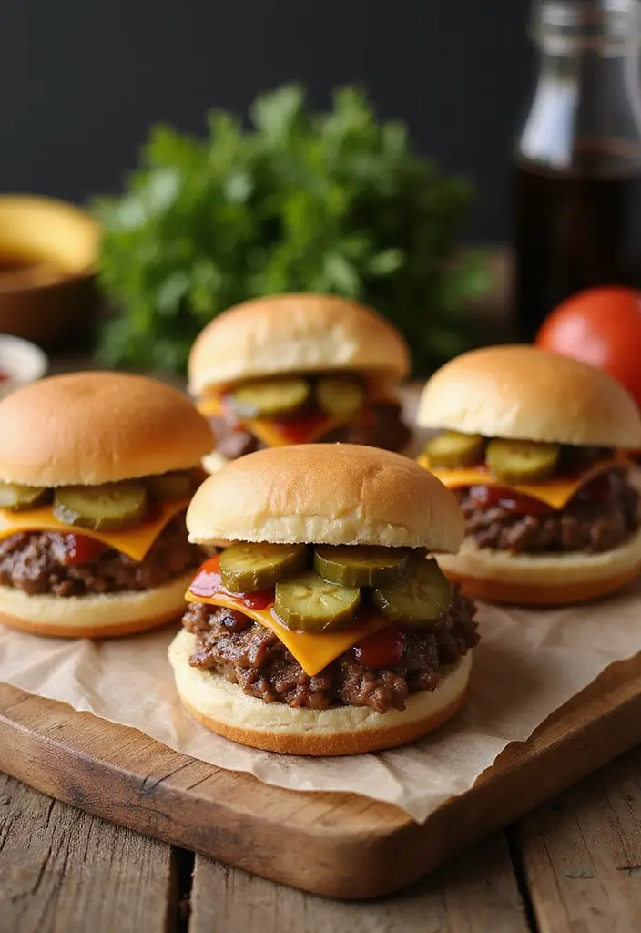 Quick Ground Beef Recipes for Dinner: Family-Friendly Meals in Minutes - 2. Savory Beef Sliders