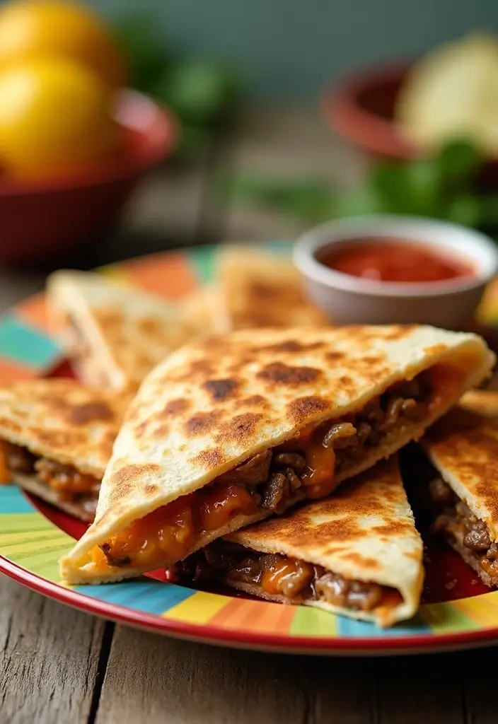 Quick Ground Beef Recipes for Dinner: Family-Friendly Meals in Minutes - 7. Beef and Cheese Quesadillas