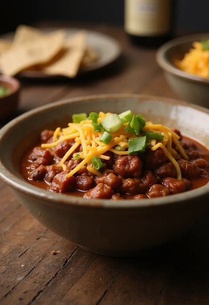 Quick Ground Beef Recipes for Dinner: Family-Friendly Meals in Minutes - 8. Ground Beef Chili