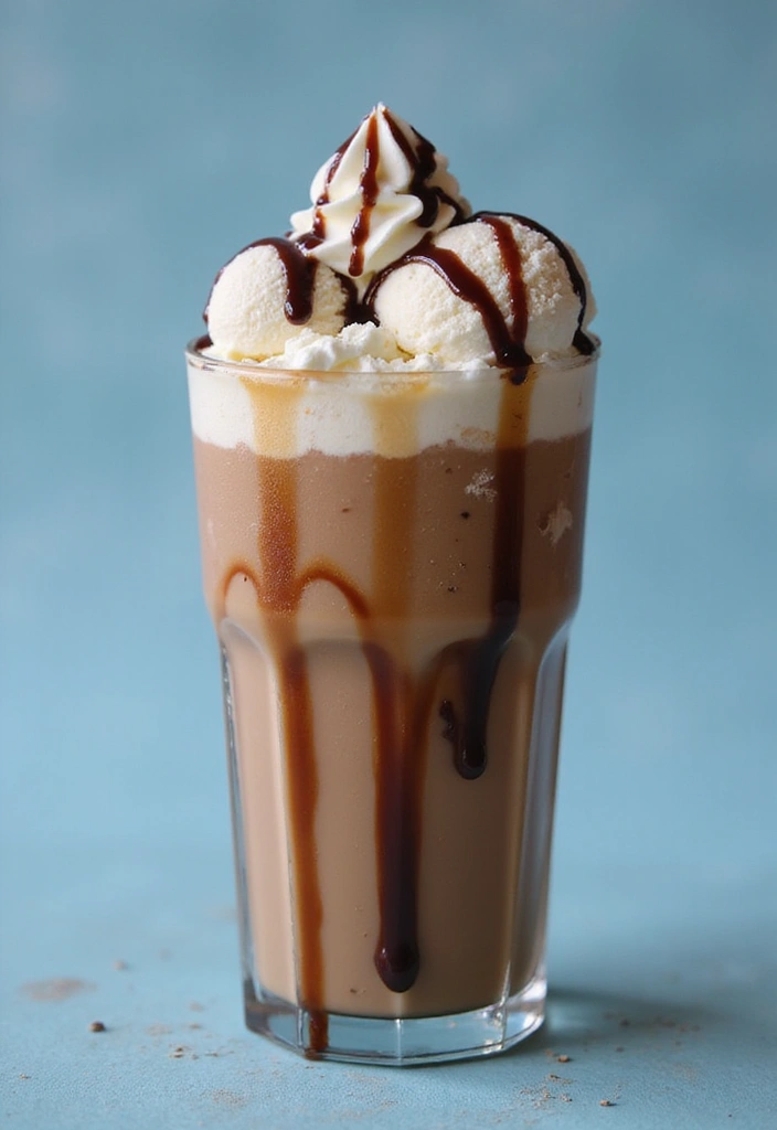 Refreshing Cold Coffee Recipes: Beat the Heat with These Chilled Brews - 3. Mocha Iced Coffee Float
