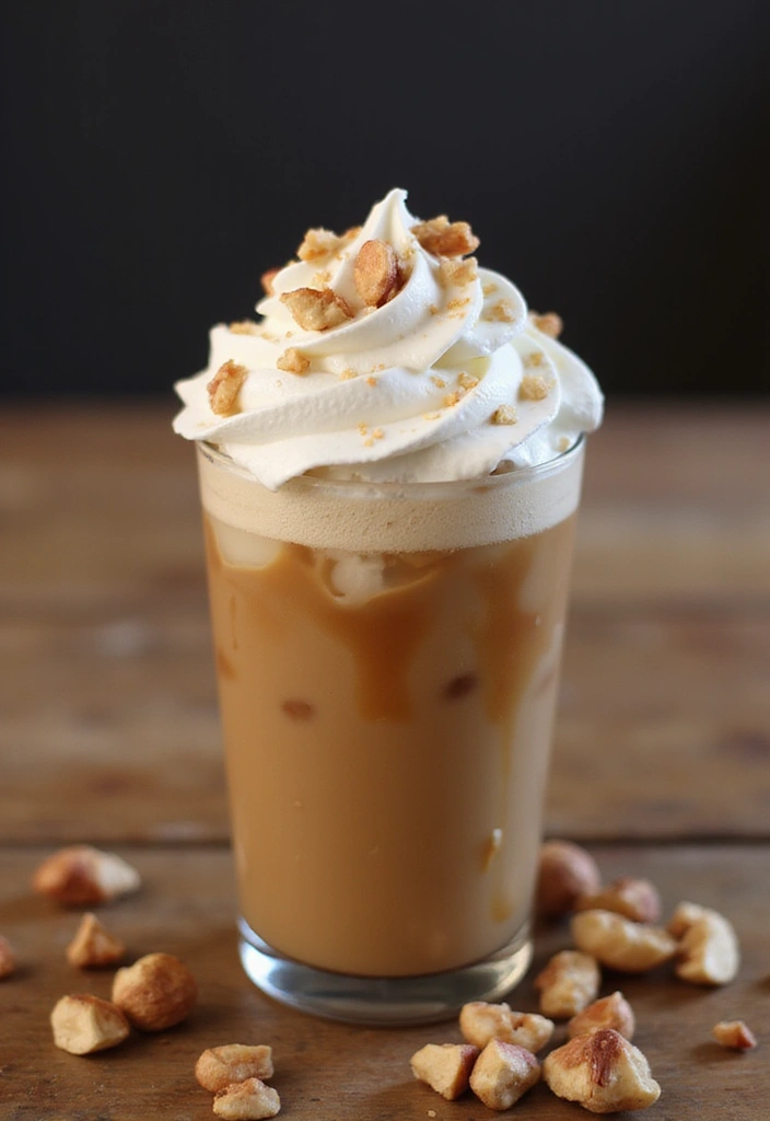 Refreshing Cold Coffee Recipes: Beat the Heat with These Chilled Brews - 8. Hazelnut Iced Coffee Delight