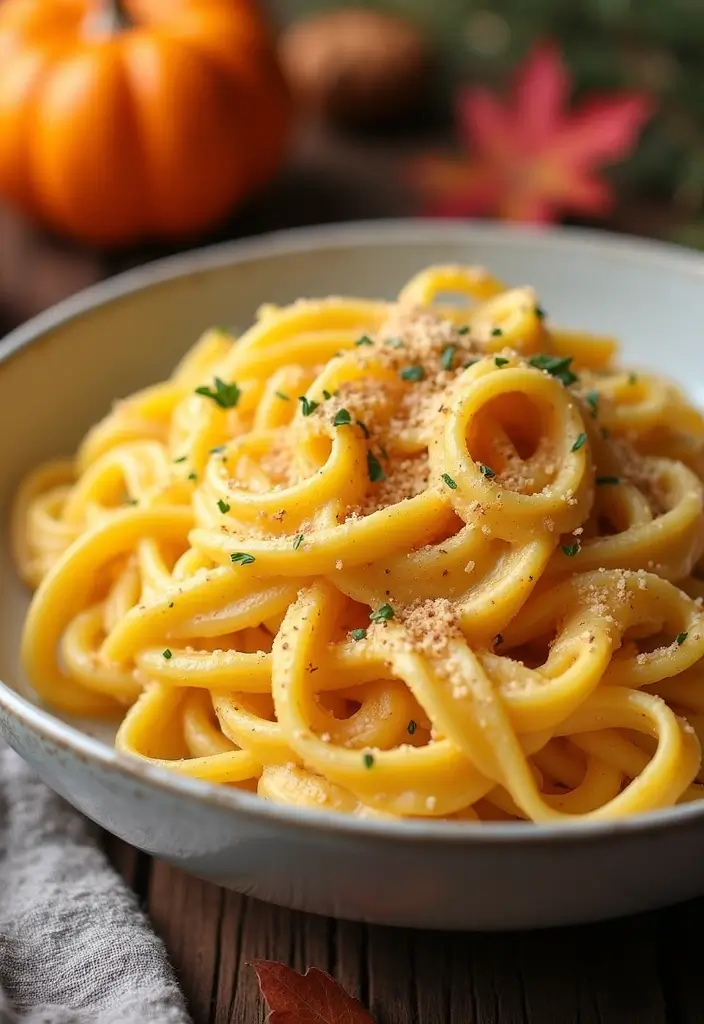 Rich Alfredo Pasta Recipes: Creamy Fettuccine Favorites - 10. Butternut Squash Alfredo