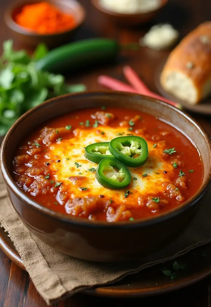 Rich French Onion Soup Recipe: Caramelized Onions in Every Bite - 6. Spicy French Onion Soup