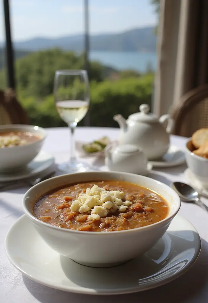 Rich French Onion Soup Recipe: Caramelized Onions in Every Bite - 8. French Onion Soup with Stilton Cheese