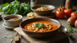 Rustic Italian Soup Recipes: Hearty Vegetarian Delights