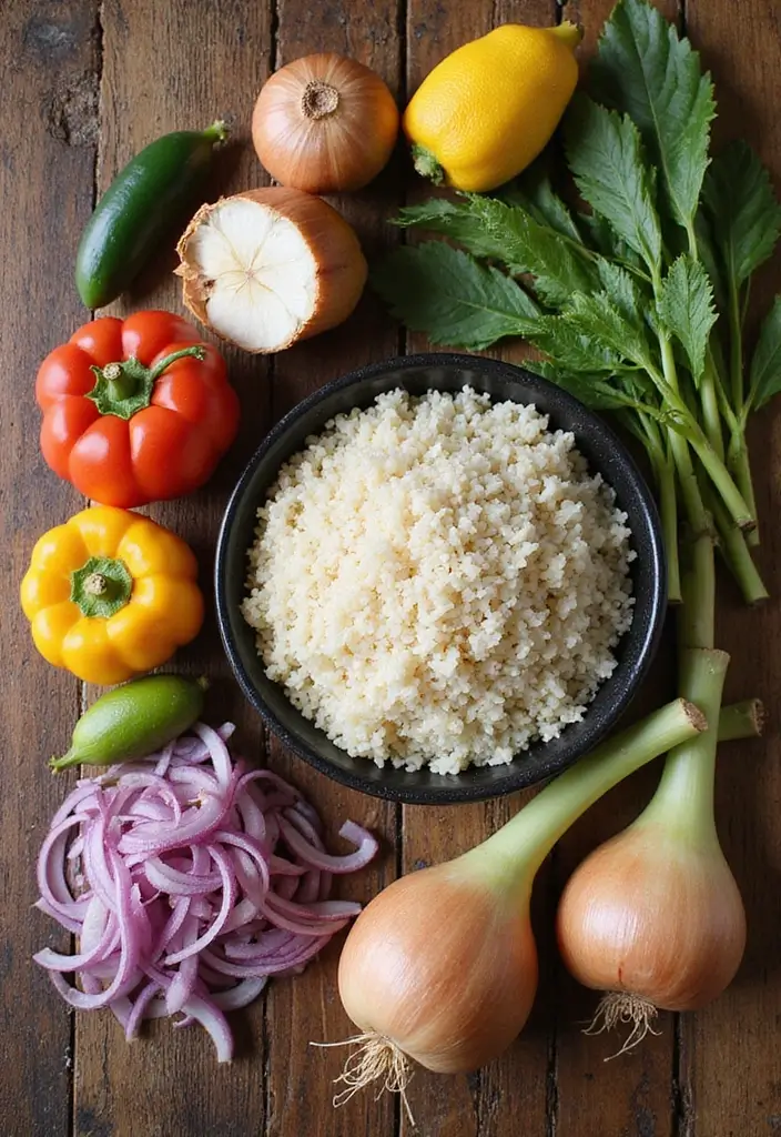 Savory French Onion Rice Recipe: A Side Dish with Bold Flavors - Ingredients List