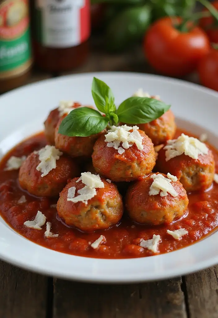 Savory Ground Pork Recipes: Asian and Italian Twists - 2. Italian Ground Pork Meatballs