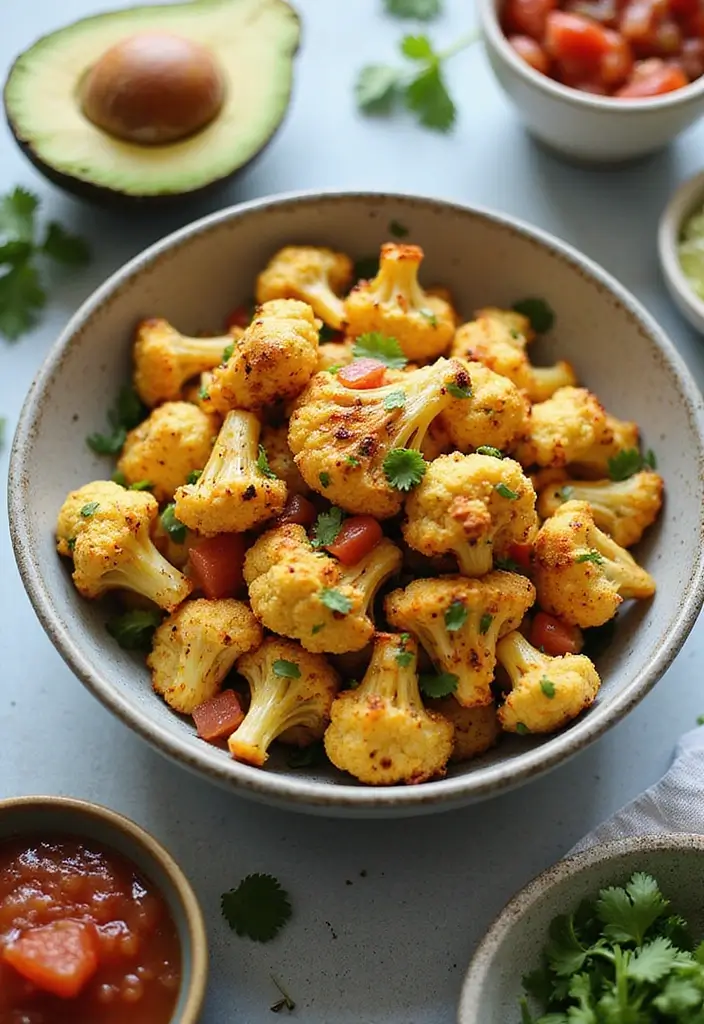 Seasoned Taco Meat Recipes: Mexican Night Essentials - 8. Vegan Cauliflower Taco Filling