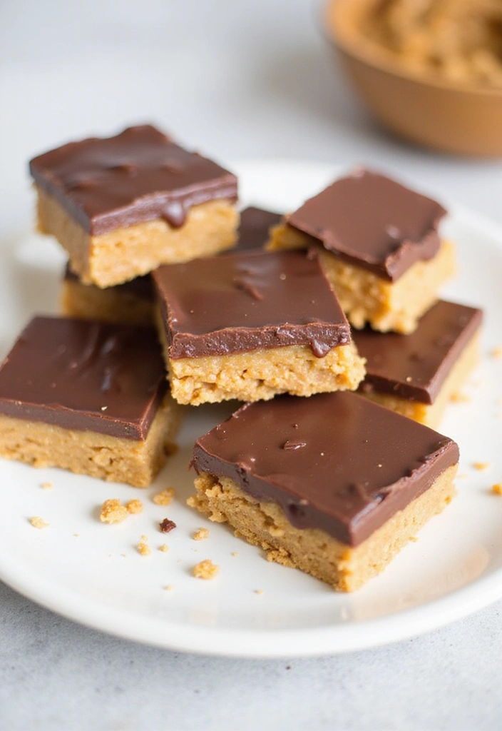 Simple Easy Dessert Recipes: Quick Treats to Satisfy Cravings - 4. No-Bake Peanut Butter Bars