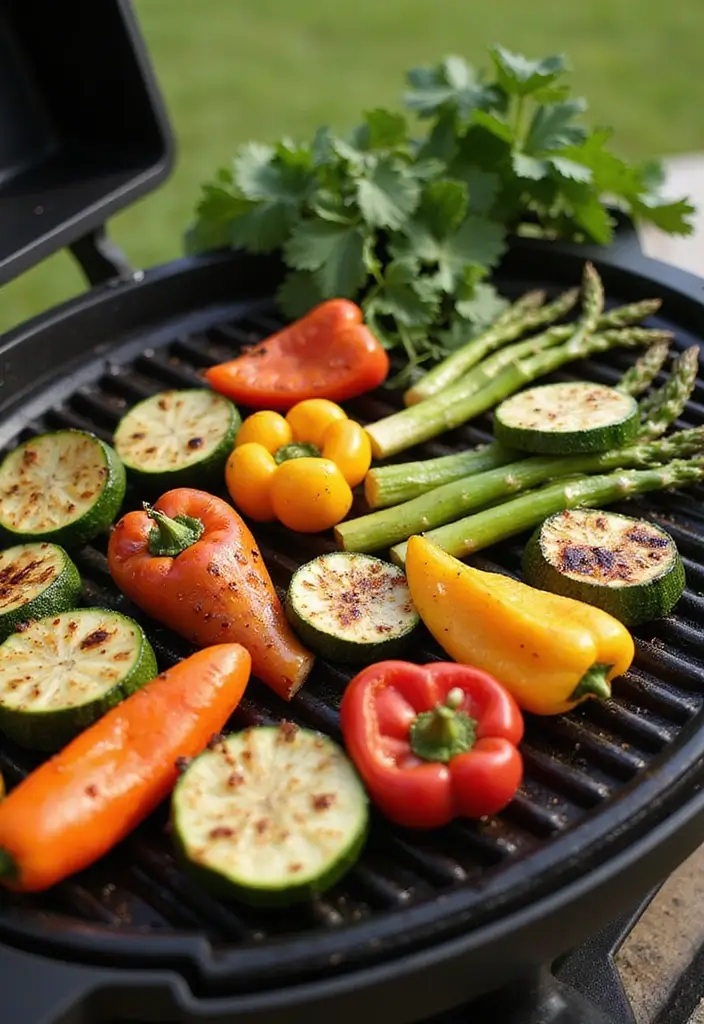 Sizzling Blackstone Grill Recipes: Outdoor Flat-Top Feasts - 1. Grilled Vegetable Medley
