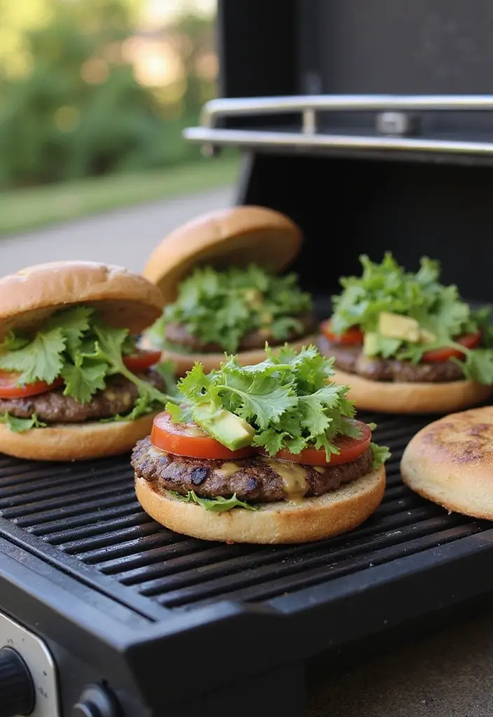 Sizzling Blackstone Grill Recipes: Outdoor Flat-Top Feasts - 4. Savory Blackstone Grilled Portobello Burgers
