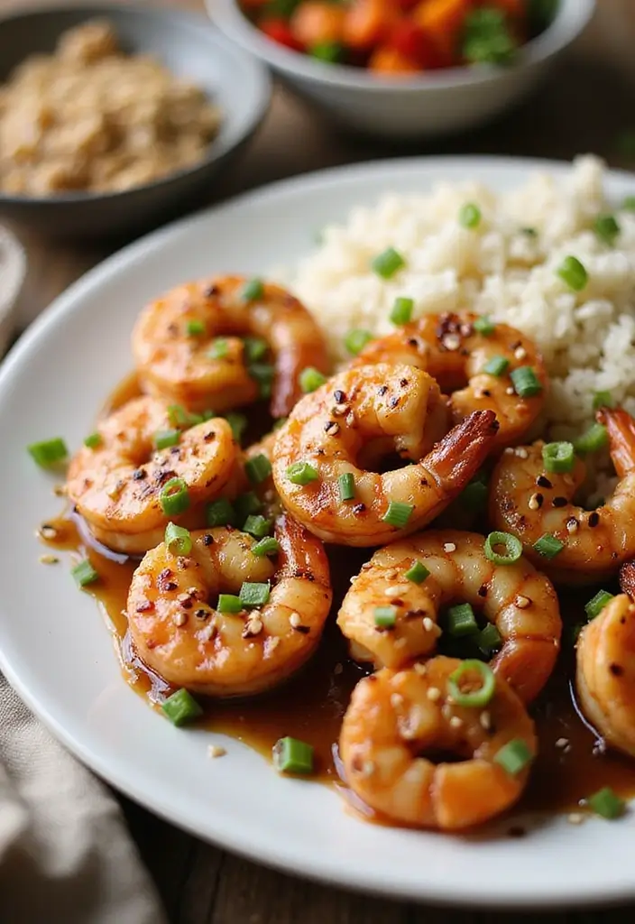 Sizzling Grilled Shrimp Recipes: Seafood on the Barbecue - 10. Honey Soy Garlic Grilled Shrimp
