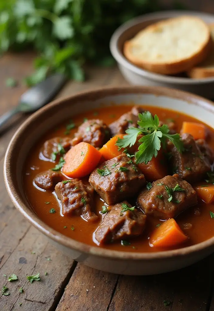 Slow-Cooked Beef Stew Crock Pot Recipes: Rich and Tender Stews - 1. Classic Slow Cooker Beef Stew