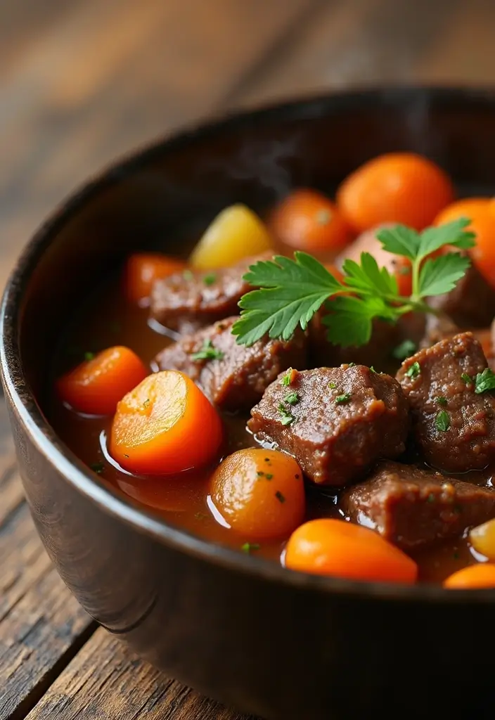 Slow-Simmered Beef Crockpot Recipes: Tender and Flavorful Meals - 1. Classic Beef Stew