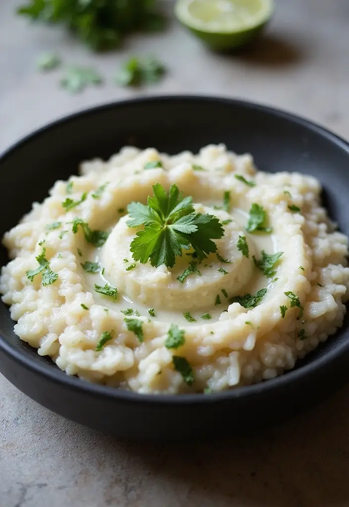 Sophisticated Fancy Dinner Recipes: Date Night Impressors - 2. Creamy Coconut and Lemongrass Risotto