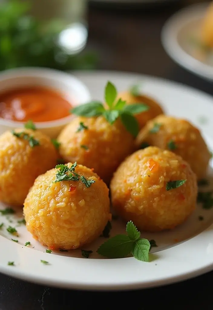 Sophisticated Fancy Dinner Recipes: Date Night Impressors - 5. Elegant Lemon and Herb Risotto Balls
