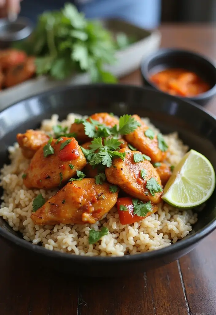 Succulent Chicken Thigh Recipes: Budget-Friendly and Juicy Ideas - 6. Spicy Garlic Thai Chicken Thighs