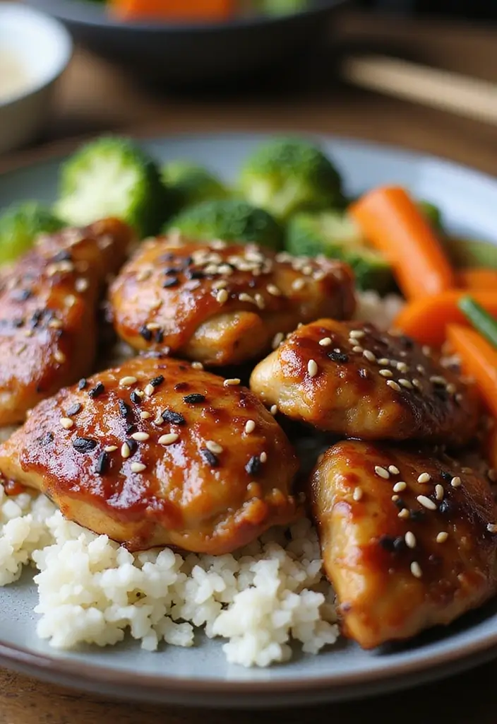 Succulent Chicken Thigh Recipes: Budget-Friendly and Juicy Ideas - 7. Teriyaki Chicken Thighs