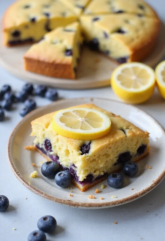 Sweet Jiffy Cornbread Recipes: Box Mix Upgrades - 2. Blueberry Lemon Zest Cornbread