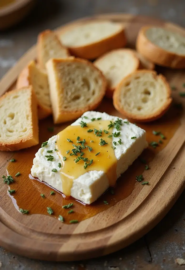 Tangy Feta Cheese Recipes: Greek Salads and Bakes - 2. Baked Feta with Honey and Thyme