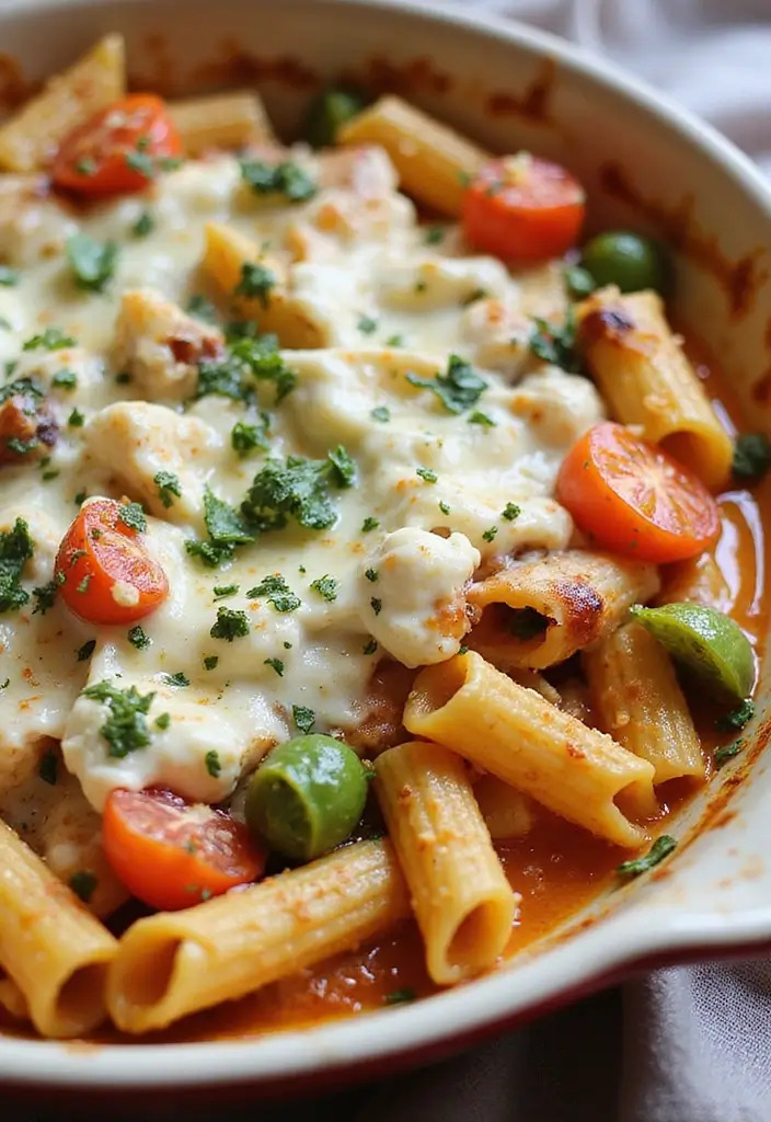 Tangy Feta Cheese Recipes: Greek Salads and Bakes - 3. Mediterranean Feta Pasta Bake