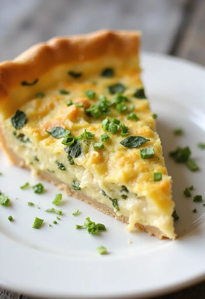 Tangy Feta Cheese Recipes: Greek Salads and Bakes - 6. Savory Feta and Herb Quiche
