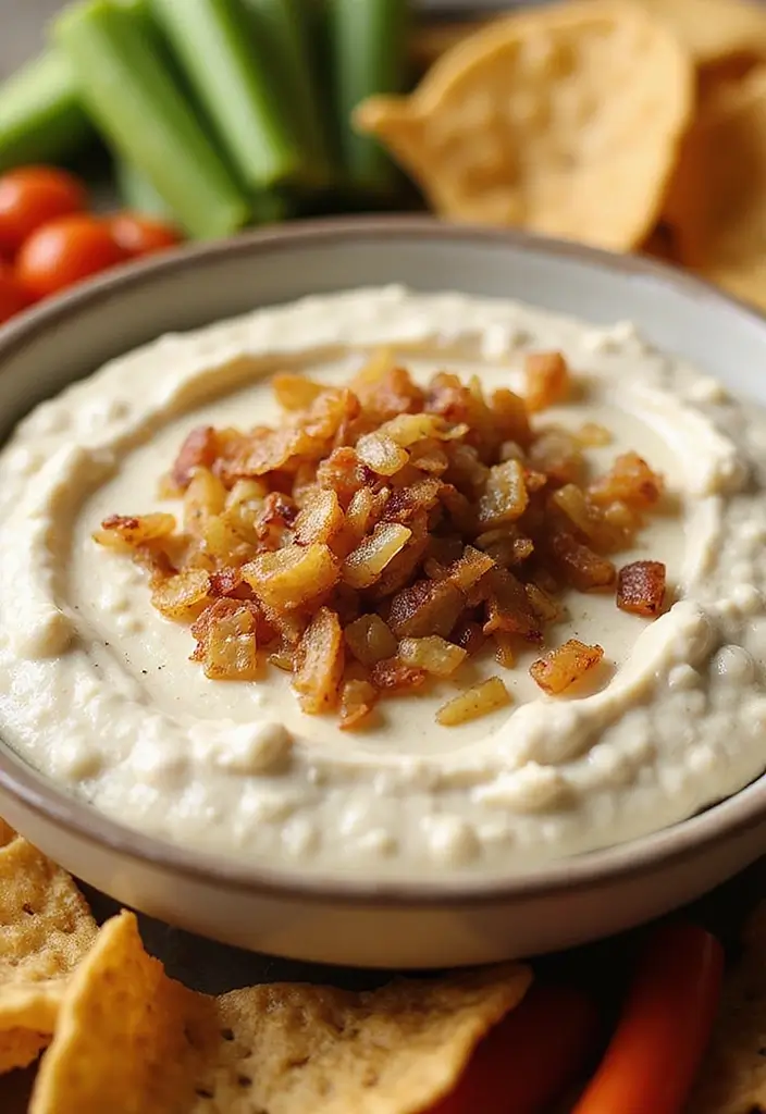 Tangy French Onion Dip Recipe: Chip-Dipping Classic - 1. Classic French Onion Dip