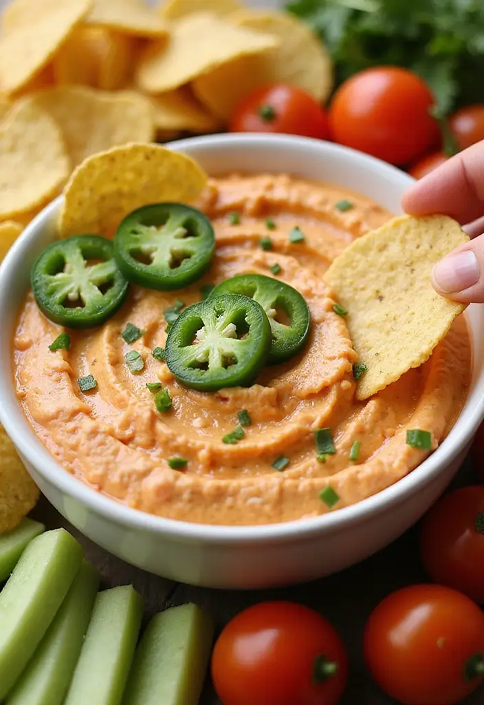 Tangy French Onion Dip Recipe: Chip-Dipping Classic - 3. Spicy Jalapeño French Onion Dip