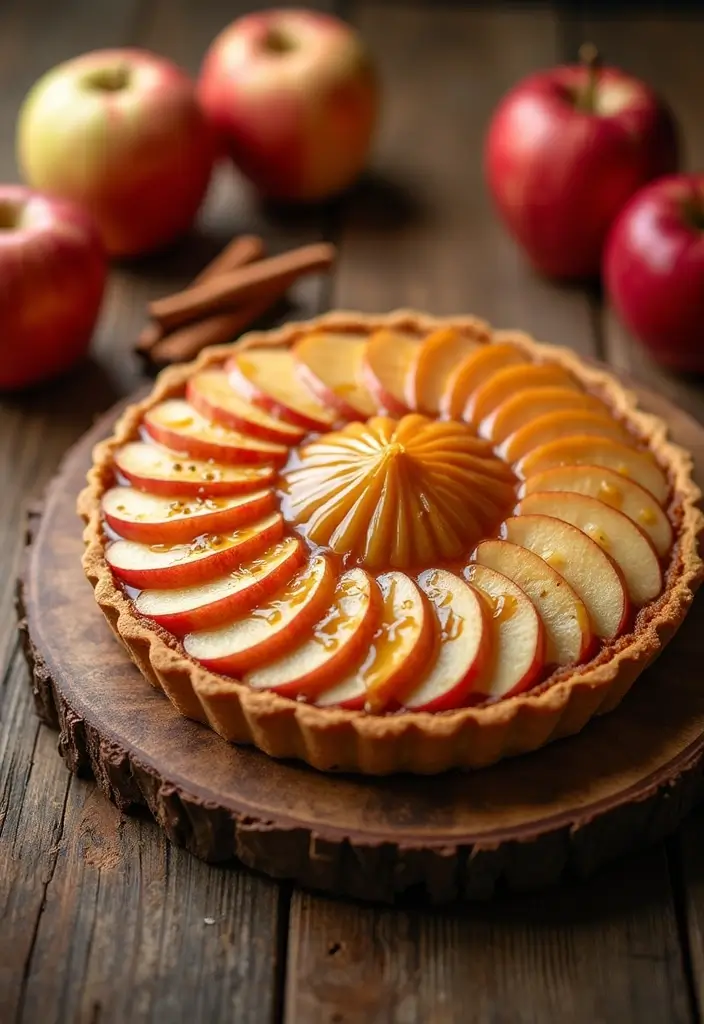 Tempting Apple Dessert Recipes: Sweet Ways to Use Fall's Favorite Fruit - 1. Caramel Apple Tart