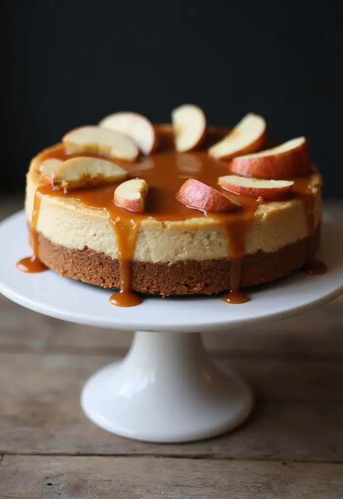 Tempting Apple Dessert Recipes: Sweet Ways to Use Fall's Favorite Fruit - 4. Spiced Apple Cheesecake