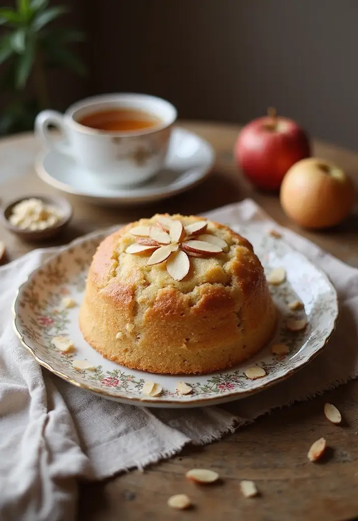 Tempting Apple Dessert Recipes: Sweet Ways to Use Fall's Favorite Fruit - 5. Apple Almond Cake
