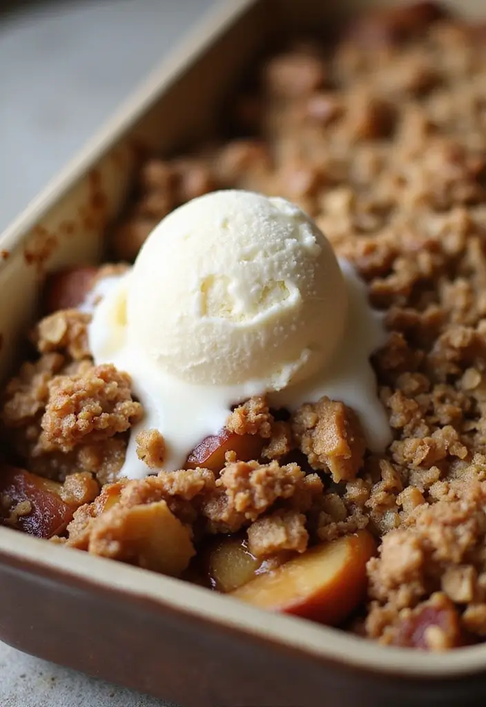 Tempting Apple Dessert Recipes: Sweet Ways to Use Fall's Favorite Fruit - 9. Apple Crisp with Oat Topping