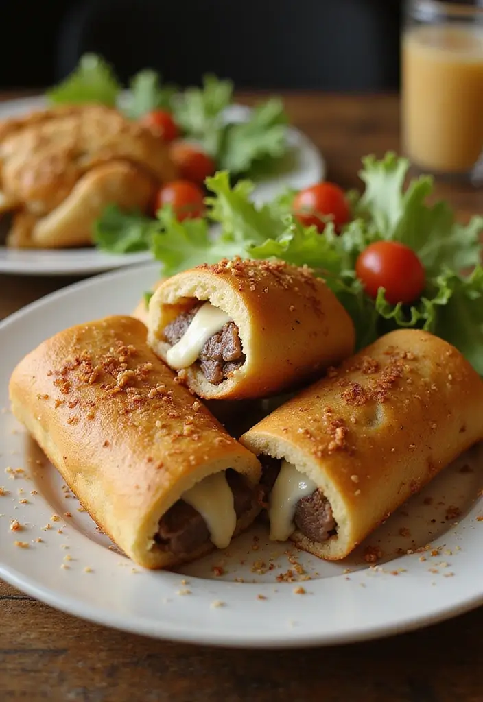 Tender Cubed Steak Recipes: Country-Fried Classics - 10. Stuffed Cubed Steak Rolls