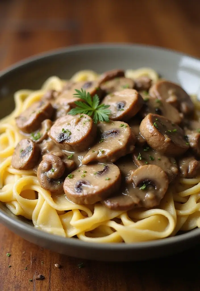 Tender Cubed Steak Recipes: Country-Fried Classics - 5. Slow Cooker Cubed Steak Stroganoff